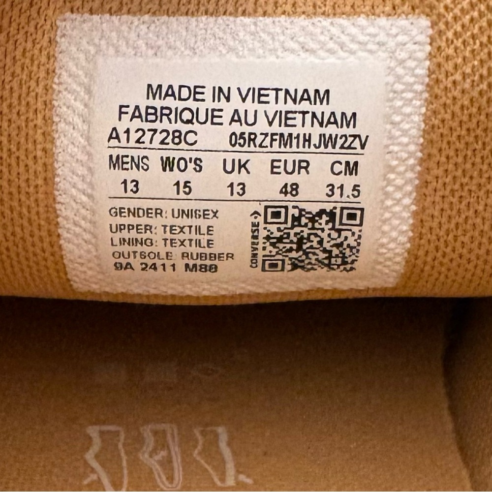 Brand new, never worn! Converse Chuck Taylor All Star
Low 'Sandy Shore'. Size 13 - Picture 5 of 6